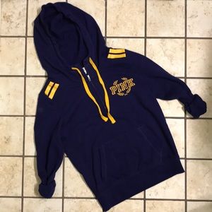 VS PINK 1/4 zip Hoodie